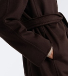 Max Mara Manuela camel hair wrap coat