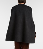 Gucci Caban Horsebit wool cape