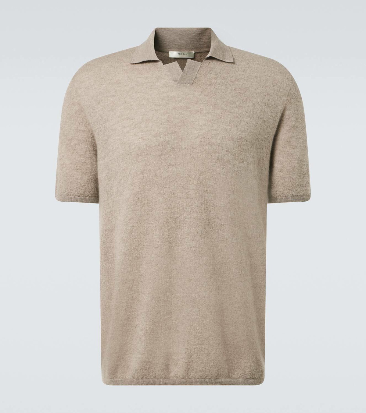 The Row Isao cashmere polo shirt