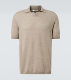 The Row Isao cashmere polo shirt