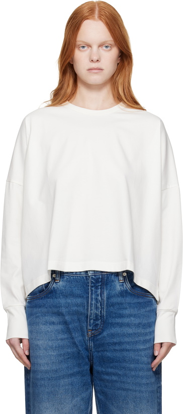 Photo: Studio Nicholson White Loop Long Sleeve T-shirt