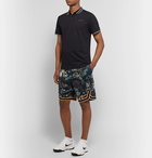 Nike Tennis - NikeCourt Flex Ace Printed Dri-FIT Mesh Tennis Shorts - Black