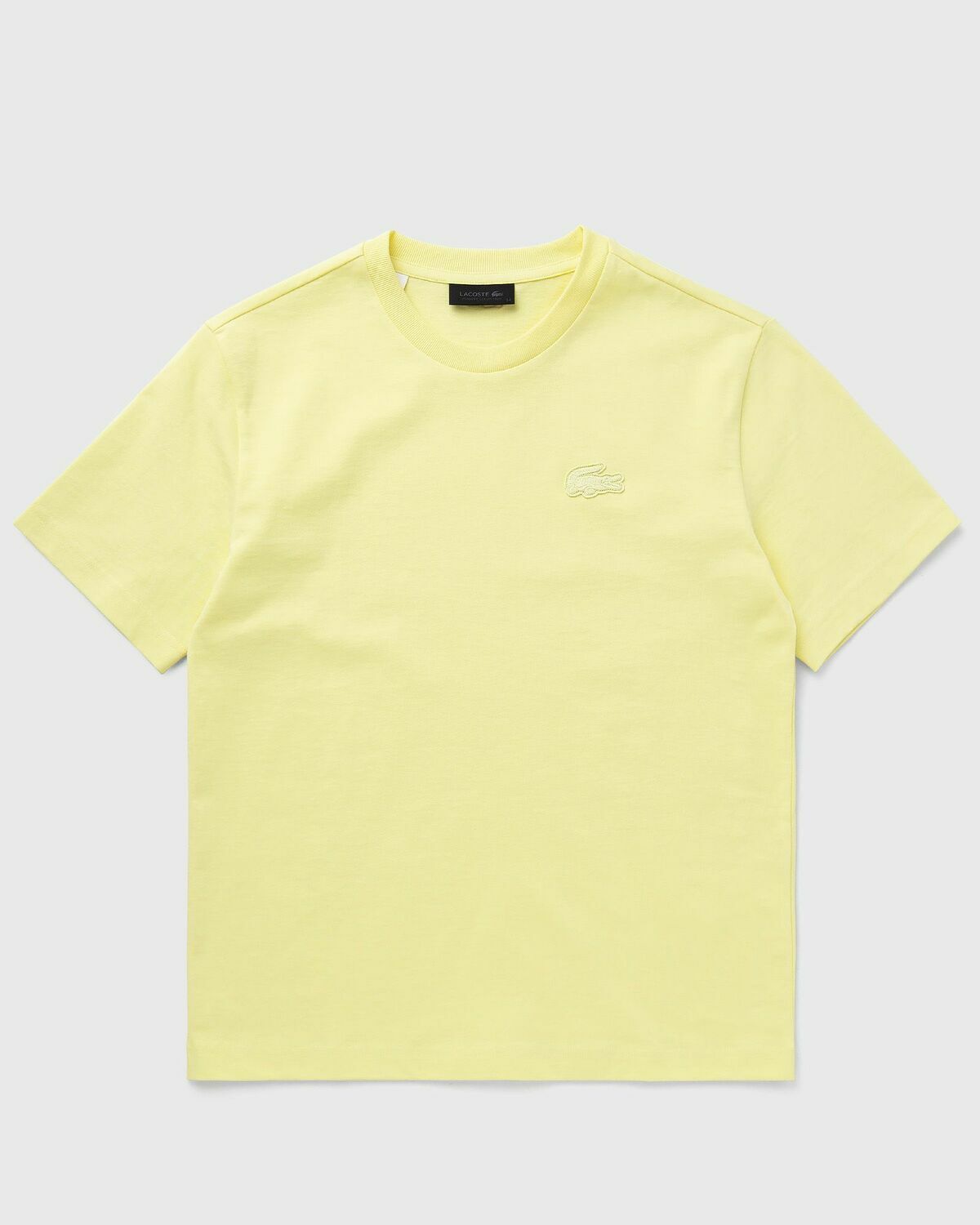 Lacoste LIFE TEE yellow Womens Shortsleefe