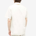 Dickies x POP Trading Company Short Sleeve Zip Shirt in Off White