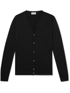 John Smedley - Petworth Merino Wool Cardigan - Black