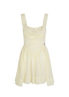 Vivienne Westwood Sunday Logo-embroidered Cotton Gauze Mini Dress No Colour