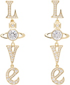 Vivienne Westwood Gold Roderica Long Earrings