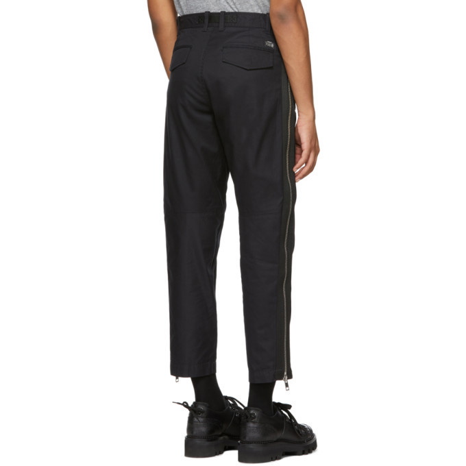 Roland Mouret Axon Side Zip Wide Leg Pant in Black  Kate Middleton Pants   Kates Closet