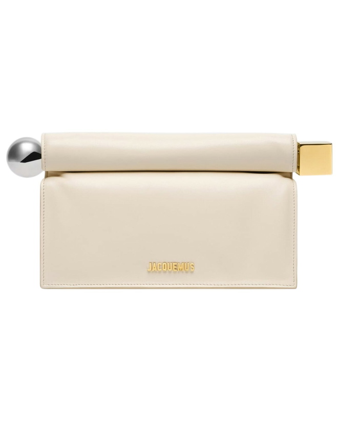 Photo: Jacquemus La Pochette Rond Carrè Clutch