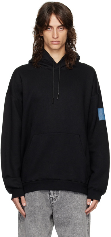 Photo: N.Hoolywood Black Drawstring Hoodie