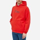 Dime Men's Classic Heffer Logo Hoody in Cherry