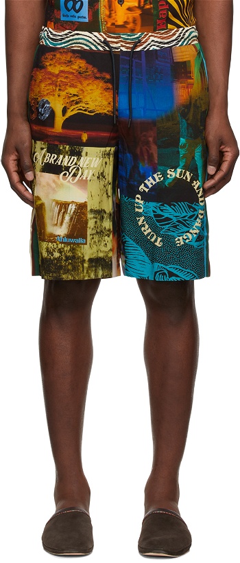 Photo: Ahluwalia &PaulSmith SSENSE Exclusive Multicolor Shorts