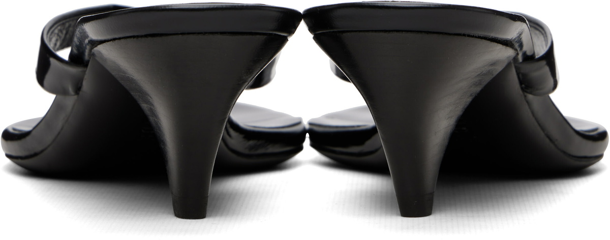 JUDE SSENSE Exclusive Black Rooty Heeled Sandals
