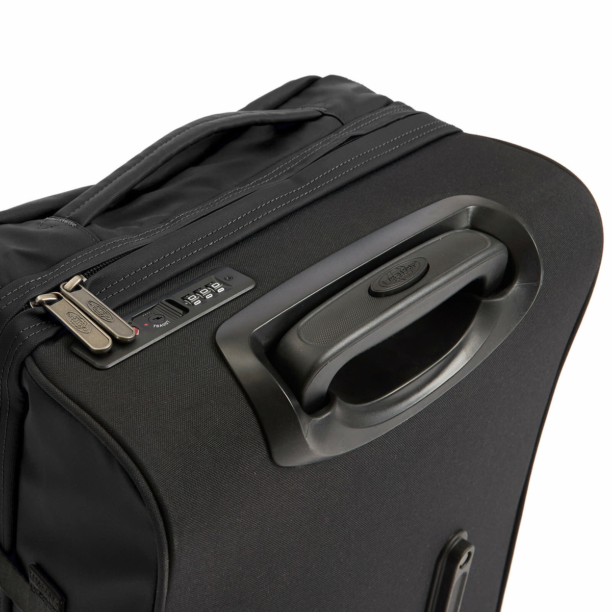 Eastpak Transit'r Small Travel Bag With Wheels in Tarp Black 