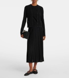 Tory Burch T Monogram jacquard cardigan