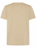 MONCLER Logo Patch Cotton T-shirt