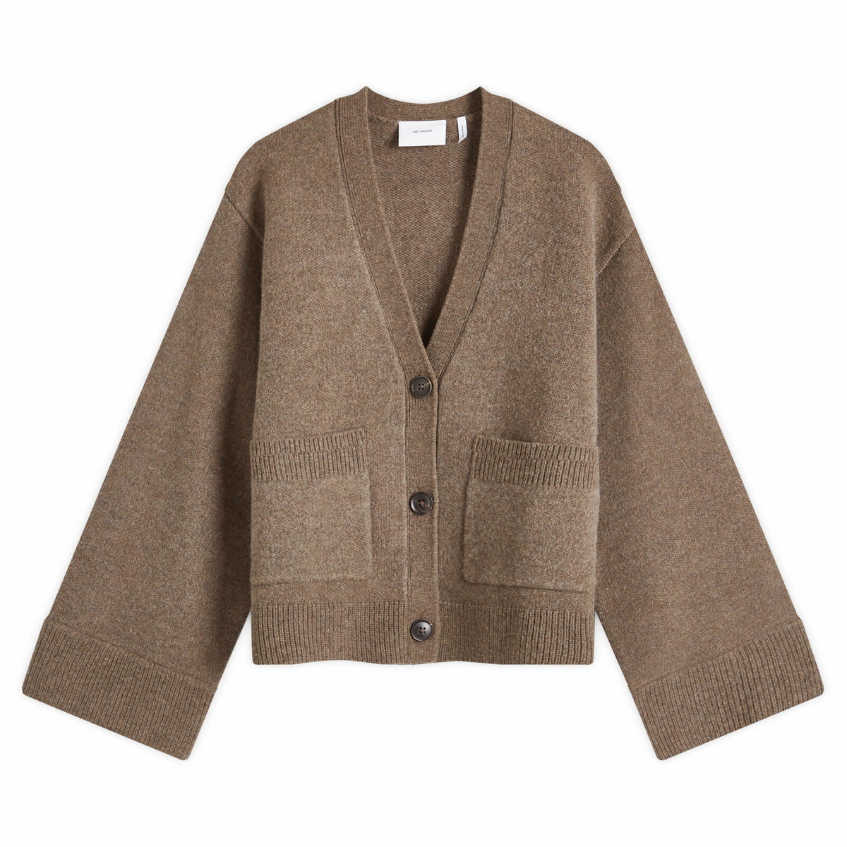 Axel Arigato Women's Memory Relaxed Cardigan in Brown