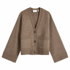 Axel Arigato Women's Memory Relaxed Cardigan in Brown