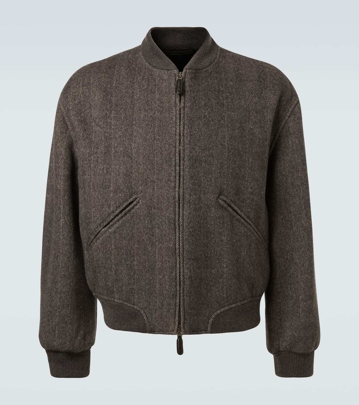 Giorgio Armani Cashmere bomber jacket