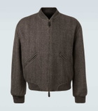 Giorgio Armani Cashmere bomber jacket
