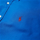 Polo Ralph Lauren Men's Garment Dyed Button Down Shirt in New Sapphire