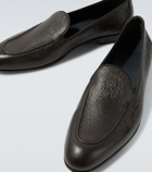 Brioni Appia leather loafers