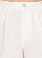 120% Lino Linen Bermuda Shorts