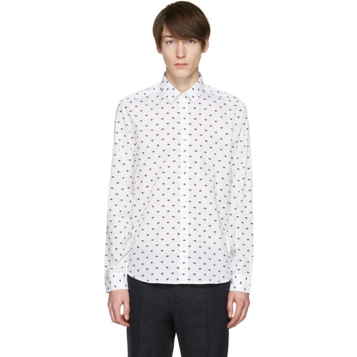 Photo: Kenzo White Eyes All Over Shirt