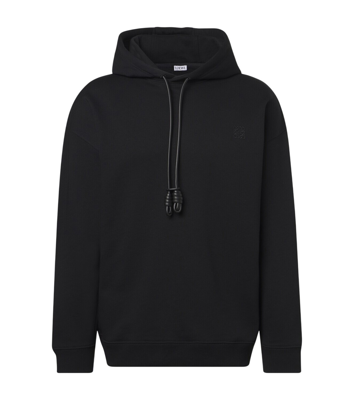 LOEWE×Suna Fujita ブラック パーカー Mサイズ Loewe x Suna Fujita cotton jersey hoodie Loewe