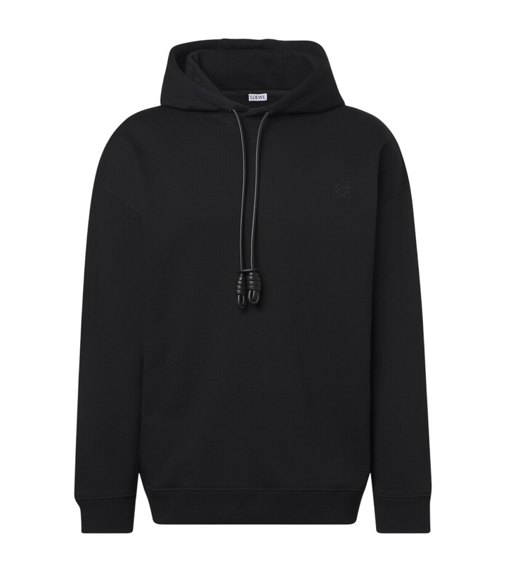 Photo: Loewe Anagram cotton jersey hoodie