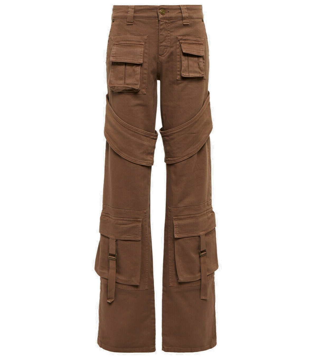 パンツ BLUMARINE Black Crepe Pant Straight-leg Twill Pants | Blumarine
