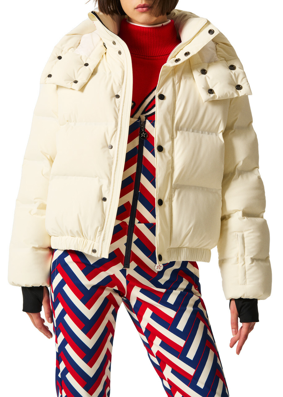 Perfect Moment Moments Puffer ski Jacket Ivory