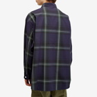 WTAPS Men's 04 Checked Shirt in Navy