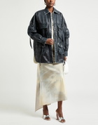 The Attico Womens Jacket in Midnight blue