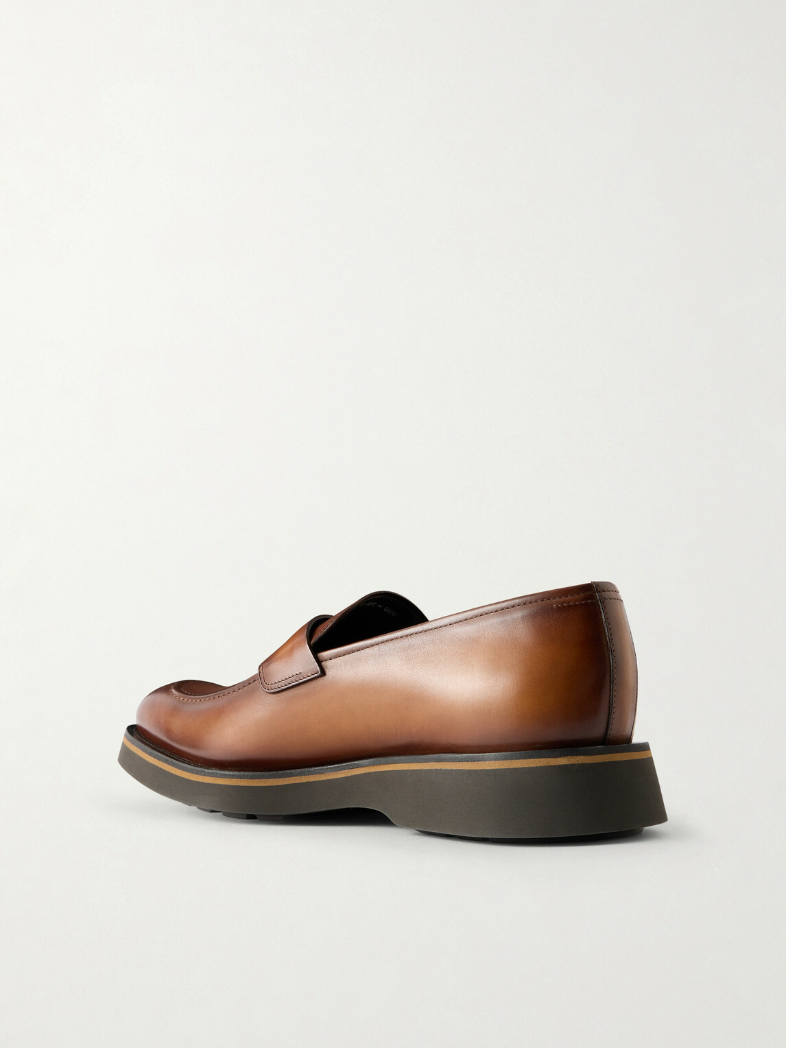 Berluti - Alessio Venezia Leather Loafers - Brown