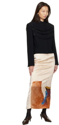KHAITE Black York Cord Embroidered Jacket