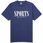 Sporty & Rich Men's Sports T-Shirt in Navy/White