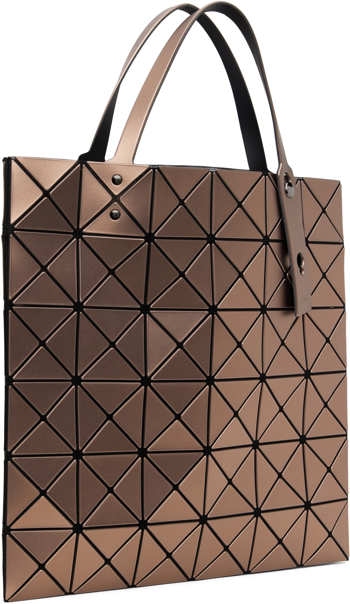 BAO BAO ISSEY MIYAKE ブラウン トートバッグ BAO BAO ISSEY MIYAKE Brown Lucent Metallic Tote Bao Bao Issey Miyake