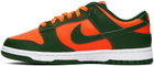 Nike Green & Orange Dunk Retro Sneakers