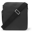 Hugo Boss - Crosstown Full-Grain Leather Messenger Bag - Black