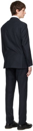 Ring Jacket Navy Tropical Wool Suit