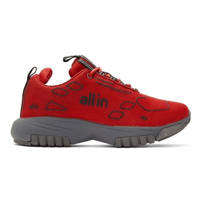 Photo: all in Red Rex Sneakers