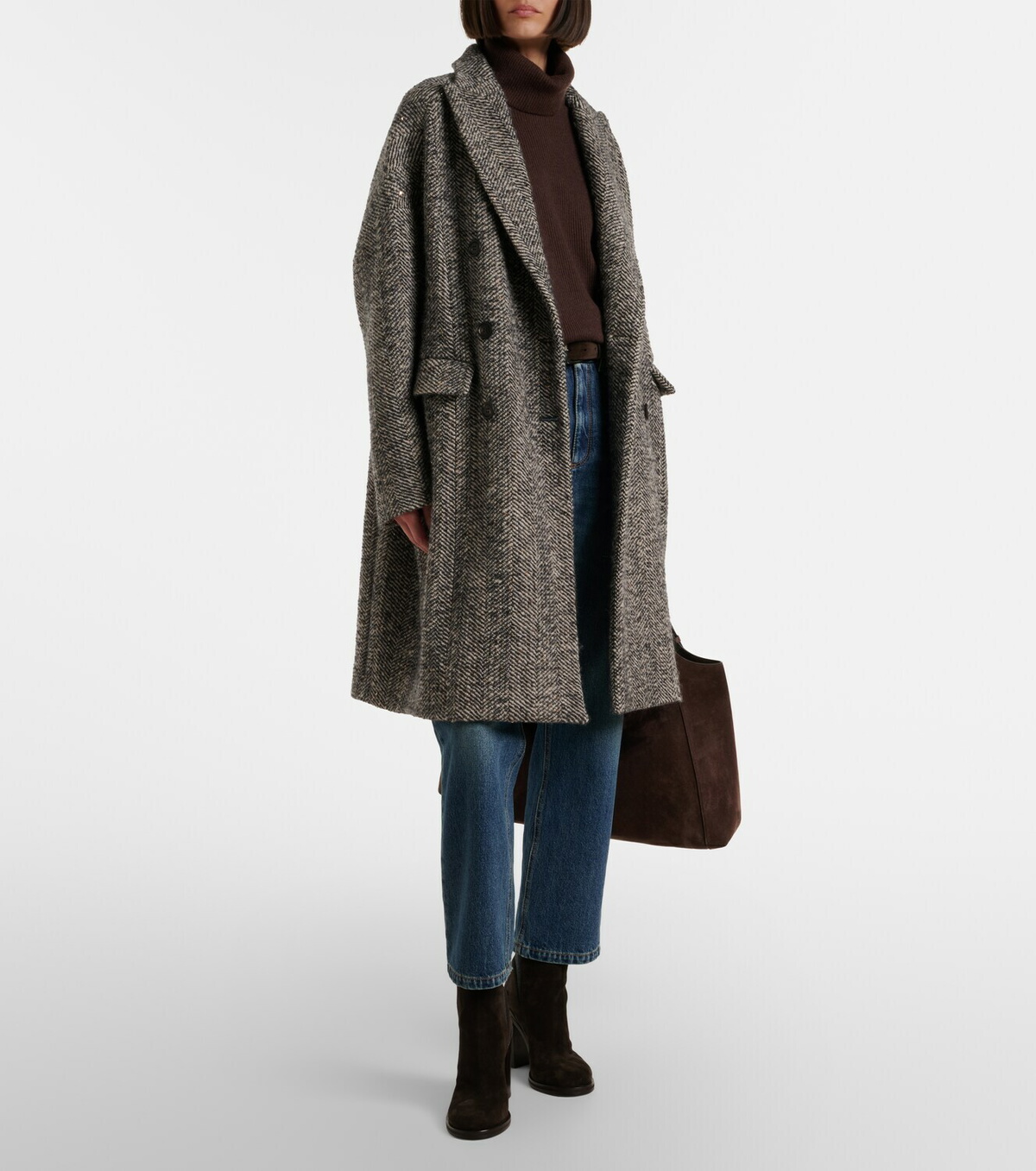 Brunello Cucinelli Monili cashmere turtleneck sweater