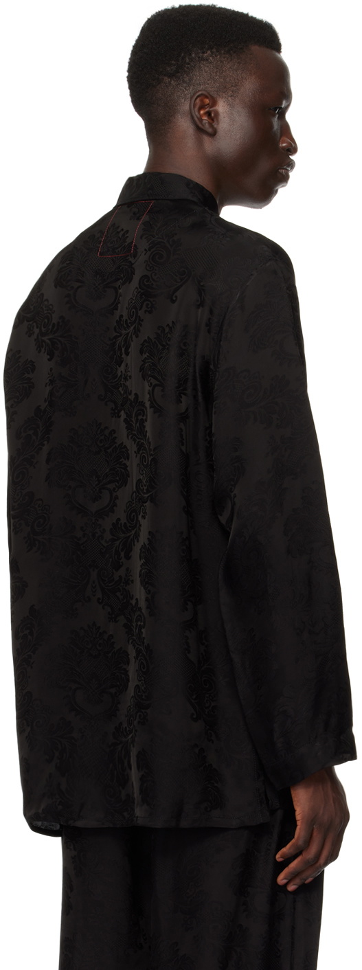 UMA WANG Black Theo Shirt