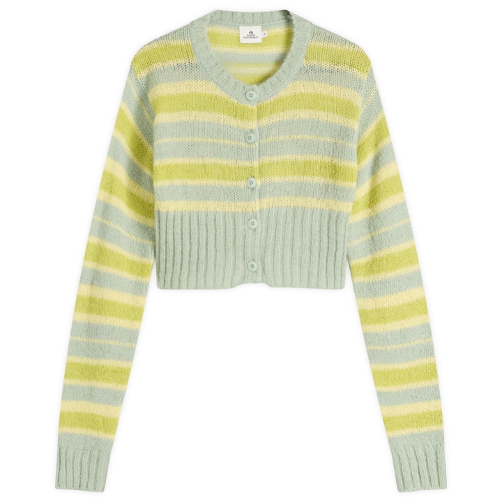 Photo: SUNDAYFRUITMARKET Women's Sun Cropped Cardigan in Mint