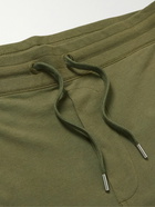 Paul Smith - Straight-Leg Cotton-Jersey Drawstring Shorts - Green