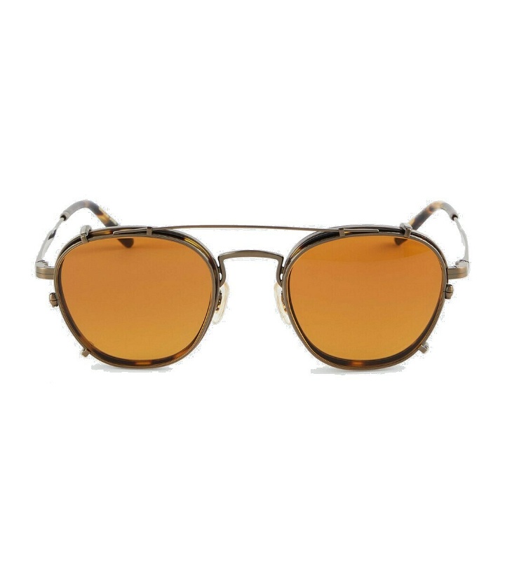 Photo: Brunello Cucinelli x Oliver Peoples Lilletto convertible sunglasses