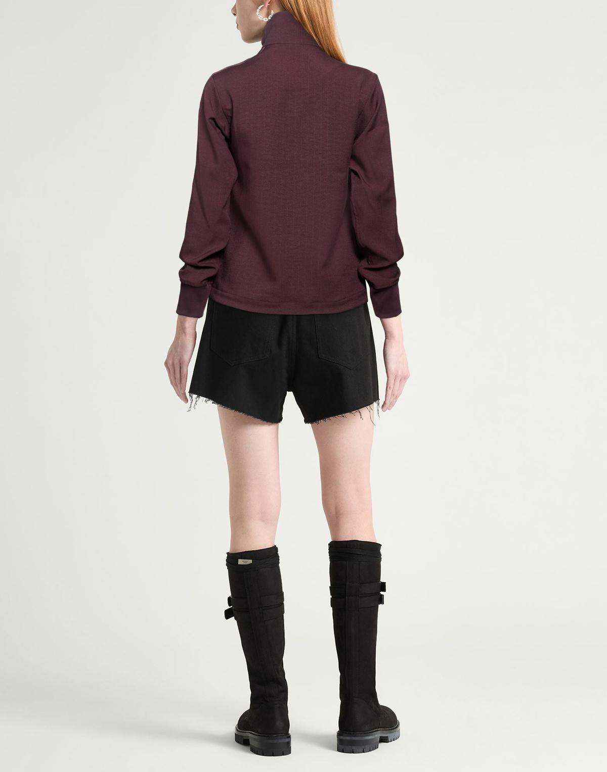 Y-3 Womens Jacket Plum