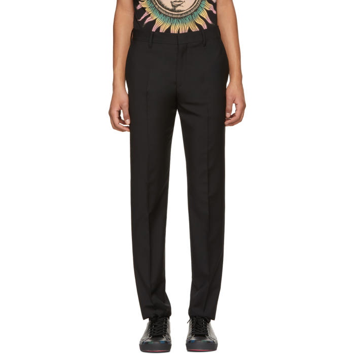 Photo: Paul Smith Black Tailored Trousers 