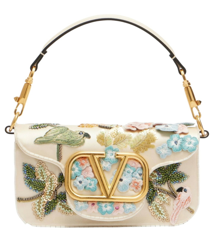 Photo: Valentino Garavani Locò Small embellished shoulder bag